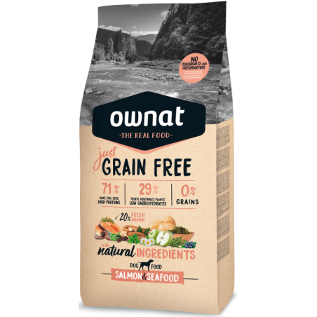 Ownat Just Grain Free Salmon & Seafood