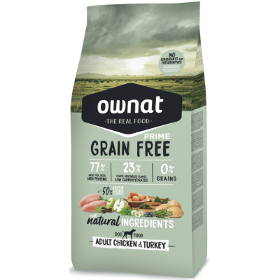Ownat Prime Grain Free Adult Chicken & Turkey