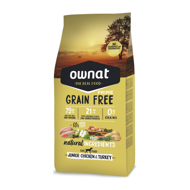 Ownat Prime Grain Free Junior Chicken & Turkey