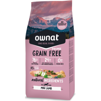Ownat Prime Grain Free Mini Lamb
