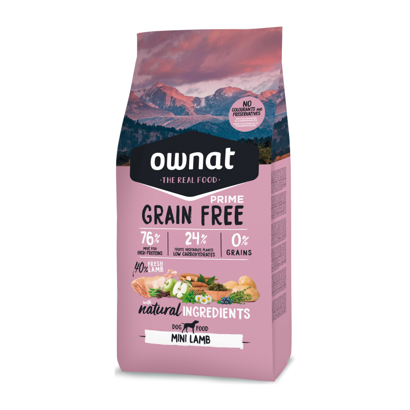 Ownat Prime Grain Free Mini Lamb