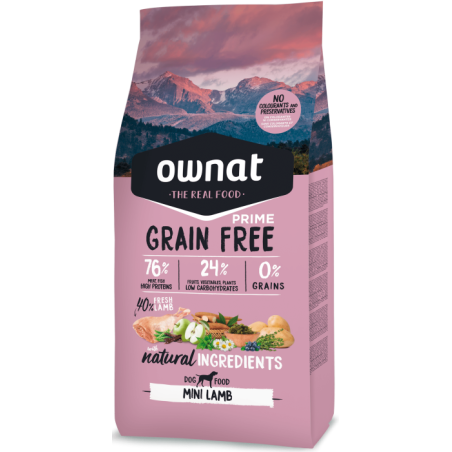 Ownat Prime Grain Free Mini Lamb