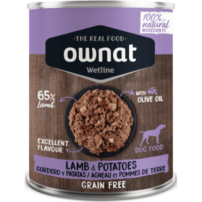 Ownat Wetline Lata Perro Lamb & Potatoes