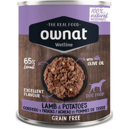 Ownat Wetline Lata Perro Lamb & Potatoes