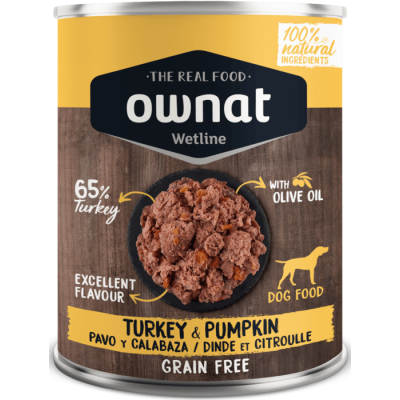 Ownat Wetline Lata Perro Turkey & Pumpkin