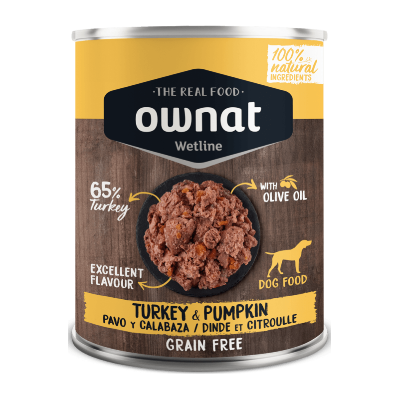 Ownat Wetline Lata Perro Turkey & Pumpkin