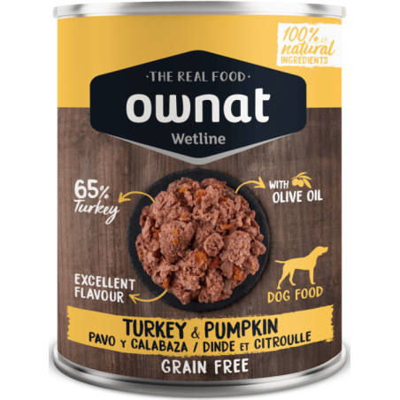 Ownat Wetline Lata Perro Turkey & Pumpkin