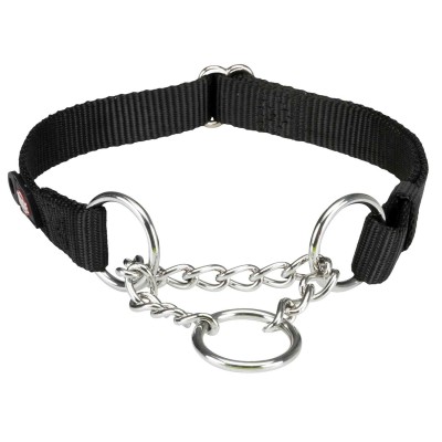 Collar Trixie Ajustable Martingale Negro