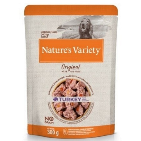 Paté Nature's Variety Original Medium/Maxi No Grain Pavo