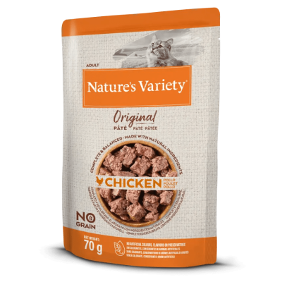 Paté Nature's Variety No Grain Adult Pollo