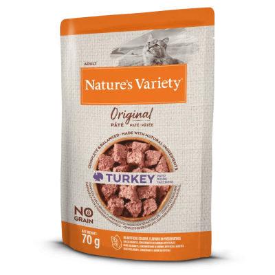 Paté Nature's Variety No Grain Adult Pavo