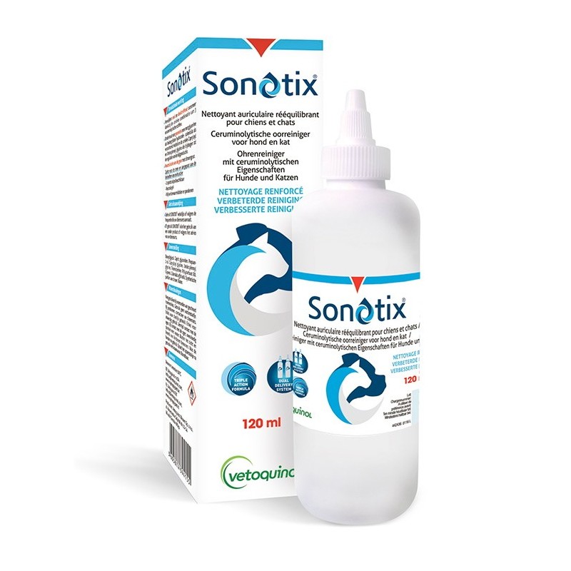 Sonotix Limpiador Auricular Vetoquinol