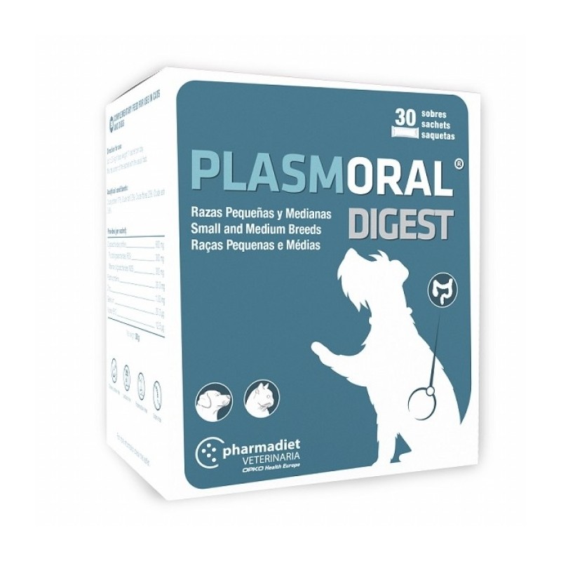 Plasmoral Digest Razas Pequeñas Medianas Pharmadiet
