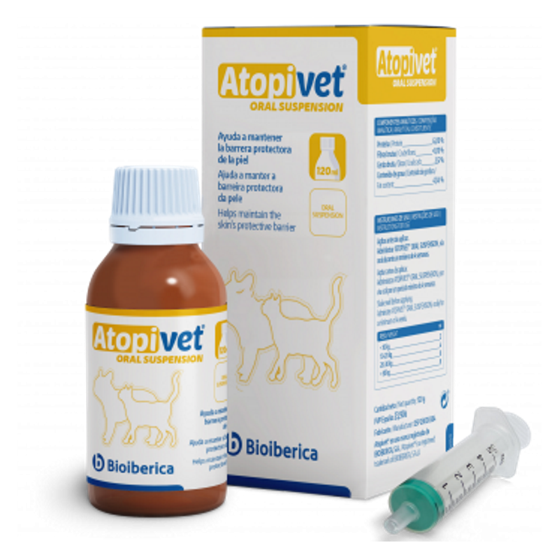 Atopivet Perro Gato Suspensión Oral Bioiberica