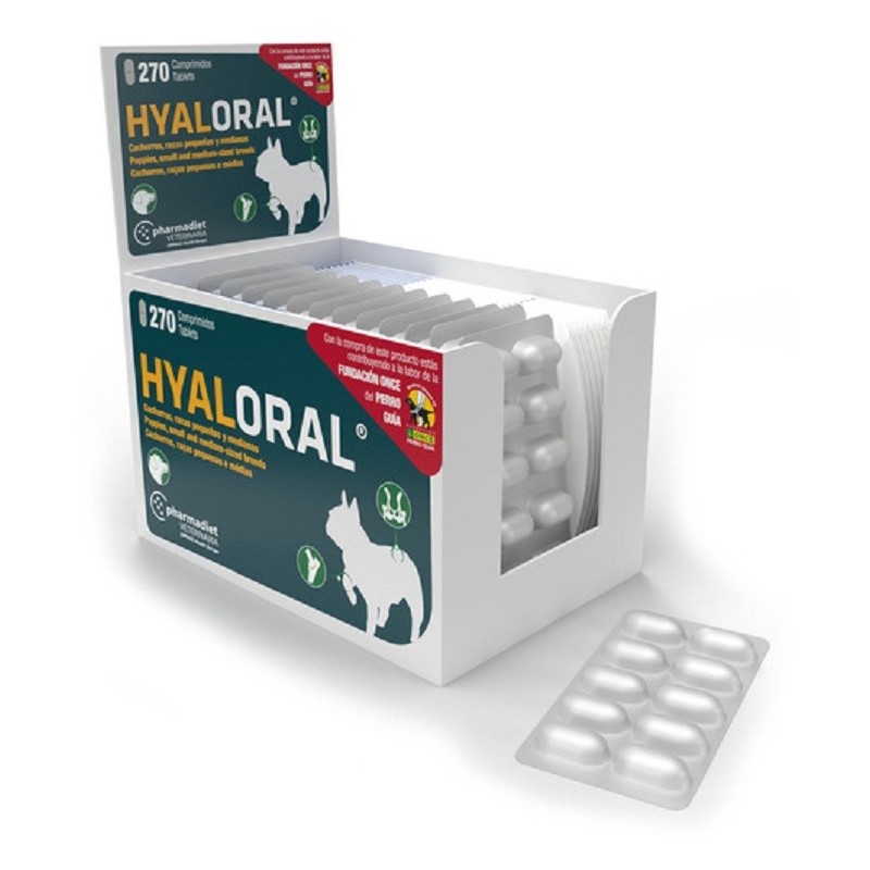 Hyaloral razas pequeñas y medianas Condroprotector