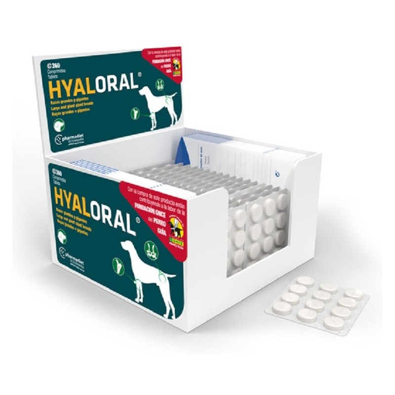 Hyaloral razas grandes y gigantes Condroprotector