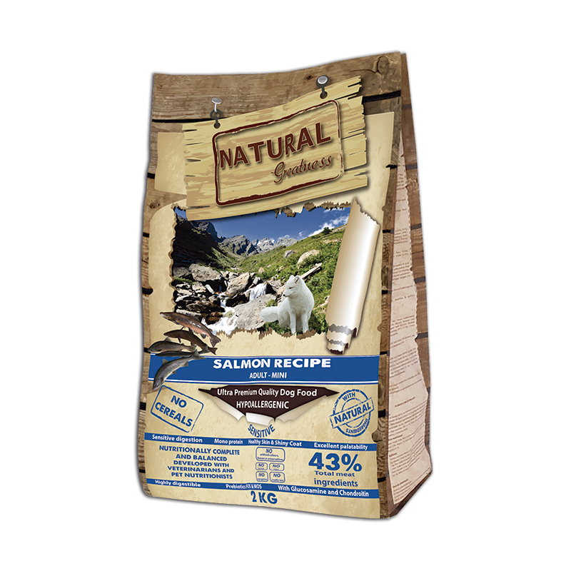 Natural Greatness Receta Salmón Sensitive Mini