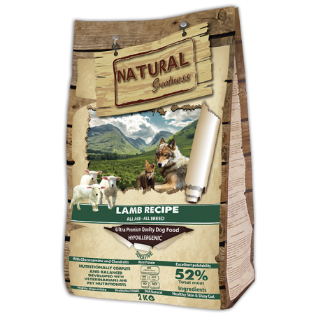 Natural Greatness Receta Sensitive Cordero