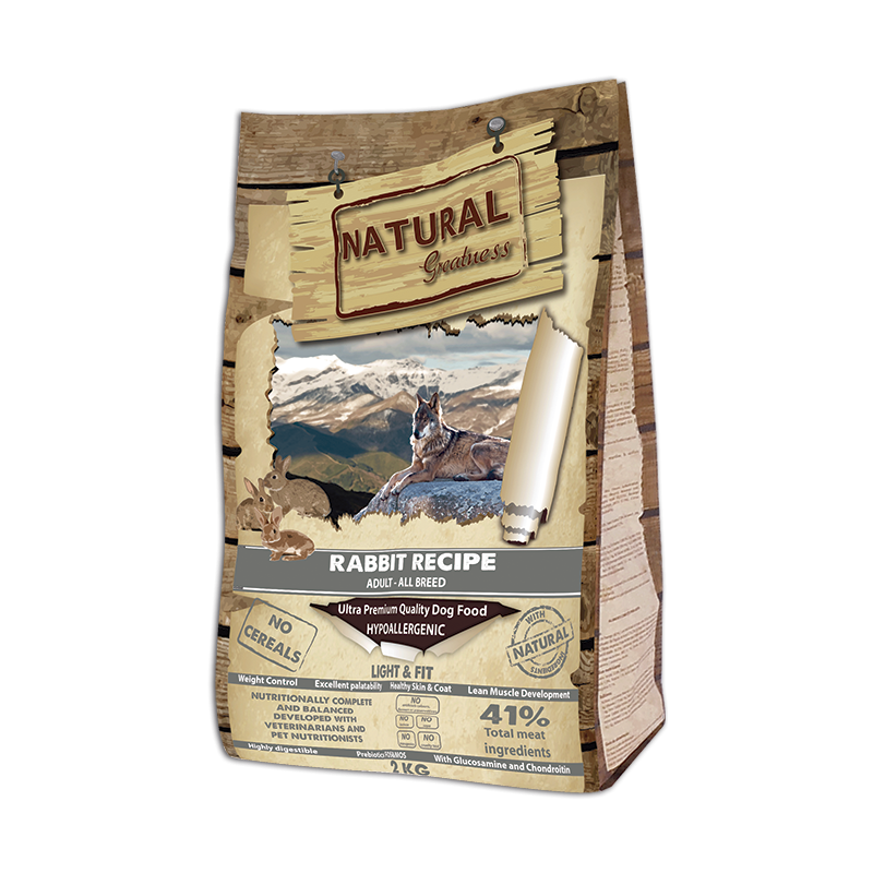 Natural Greatness Receta Conejo Light & Fit