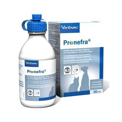 Pronefa Virbac Suplemento Renal para Perros y Gatos