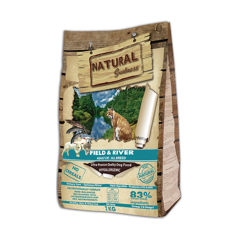 Natural Greatness Receta Field & River Gato
