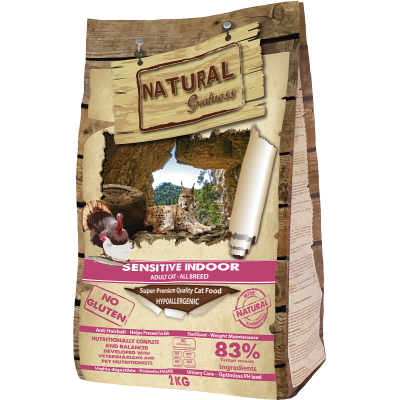 Natural Greatness Receta Sensitive Indoor Gato
