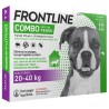 Frontline Combo Perro 20-40kg 6 Pipetas Antiparasitarias - MundoHuella