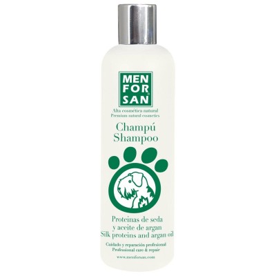 Menforsan Champú de Proteinas de Seda y Aceite de Argán