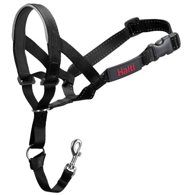 Bozal Halti Headcollar para Perros Negro
