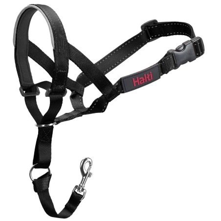 Bozal Halti Headcollar para Perros Negro