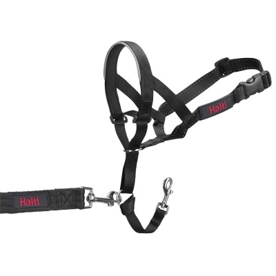 Bozal Halti Headcollar para Perros Negro - 2