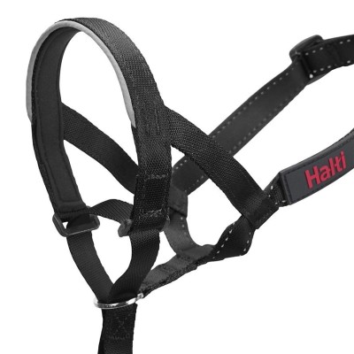 Bozal Halti Headcollar para Perros Negro - 6