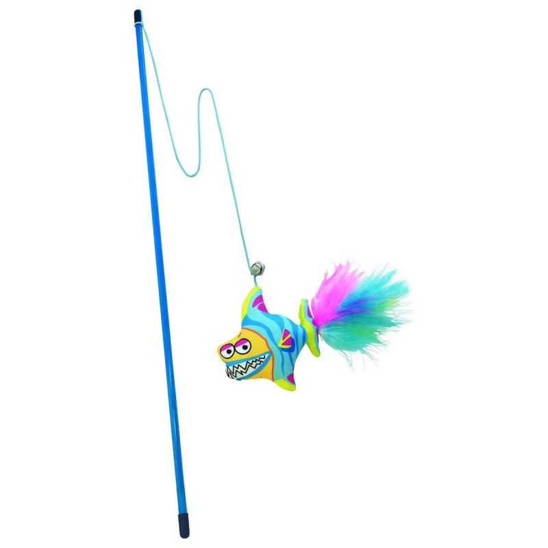 Gloria Caña Guppy Arrecife Juguete Gato