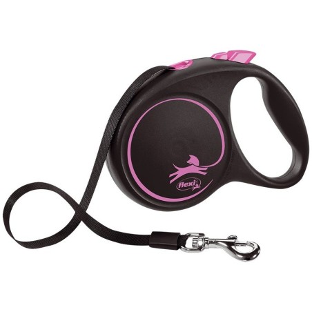Flexi Correa Perro Black Design Cinta L - 3