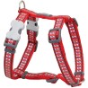 Red Dingo Petral Perro Reflectante Rojo