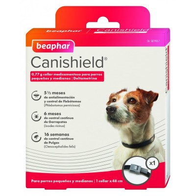 Canishield Collar Antiparasitario Perros 65cm - MundoHuella.com