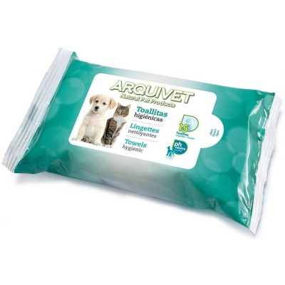 Arquivet Toallitas Higiénicas Perro y Gato