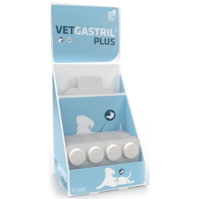 Vetgastril Plus 48 Comprimidos Perro y Gato Farmadiet