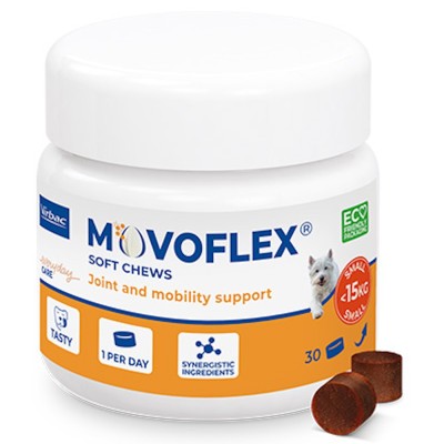 MovoFlex 2G Soft Chews Condroprotector Perros -15kg