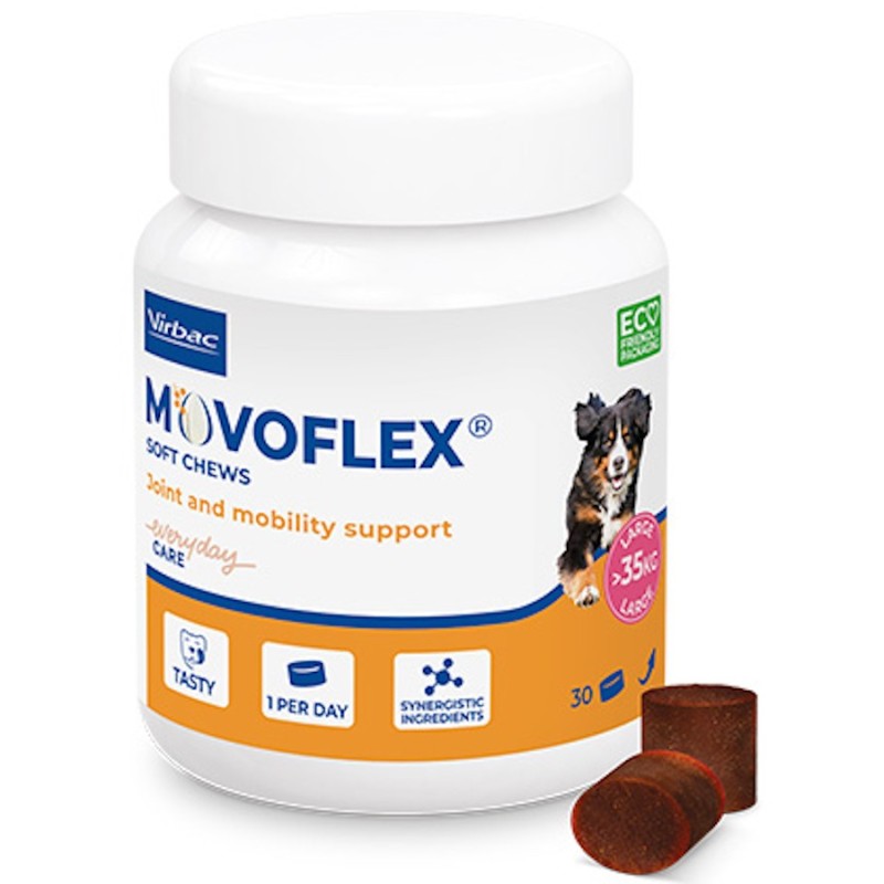 MovoFlex 6G Soft Chews Condroprotector Perros +35kg