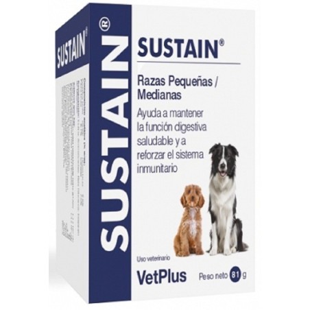 Sustain Perros Pequeños y Medianos Vetplus