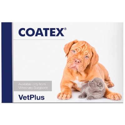 Coatex EFA Cápsulas para Perros y Gatos Vetplus