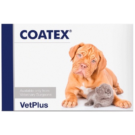 Coatex EFA Cápsulas para Perros y Gatos Vetplus