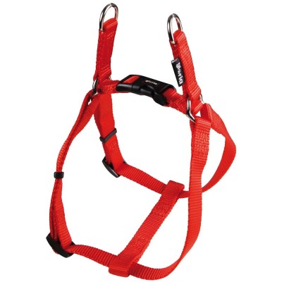 Gloria Petral Perro Nylon Liso Ajustable Rojo