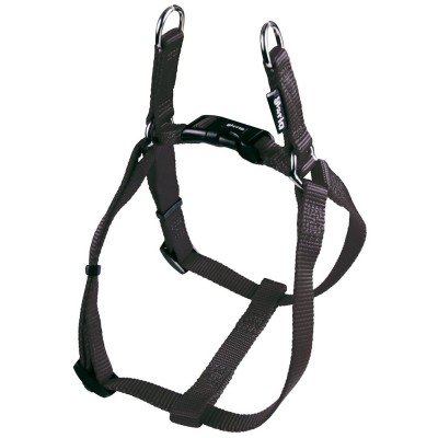 Gloria Petral Perro Nylon Liso Ajustable Negro