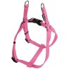 Gloria Petral Perro Nylon Liso Ajustable Rosa