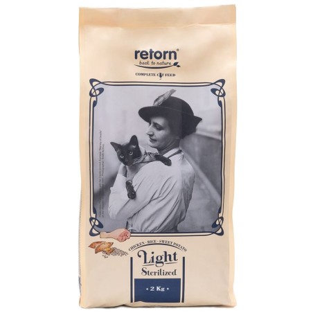 Retorn Pienso Light Natural para Gatos Esterilizados