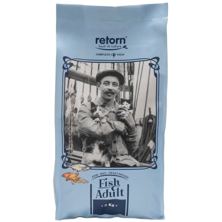 Retorn Pienso Natural Pescado Gato Adulto