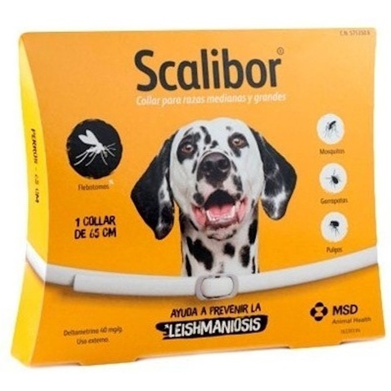 Collar Scalibor perros grandes 65cm - MundoHuella.com