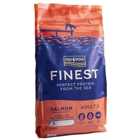Finest Fish4dogs Salmon Complete (small bite)